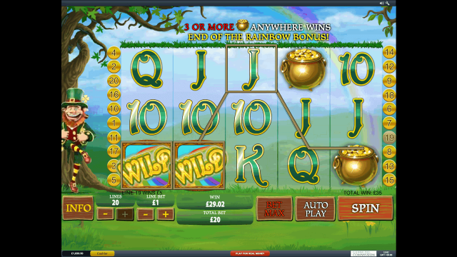 Игровой интерфейс Plenty O'Fortune 9